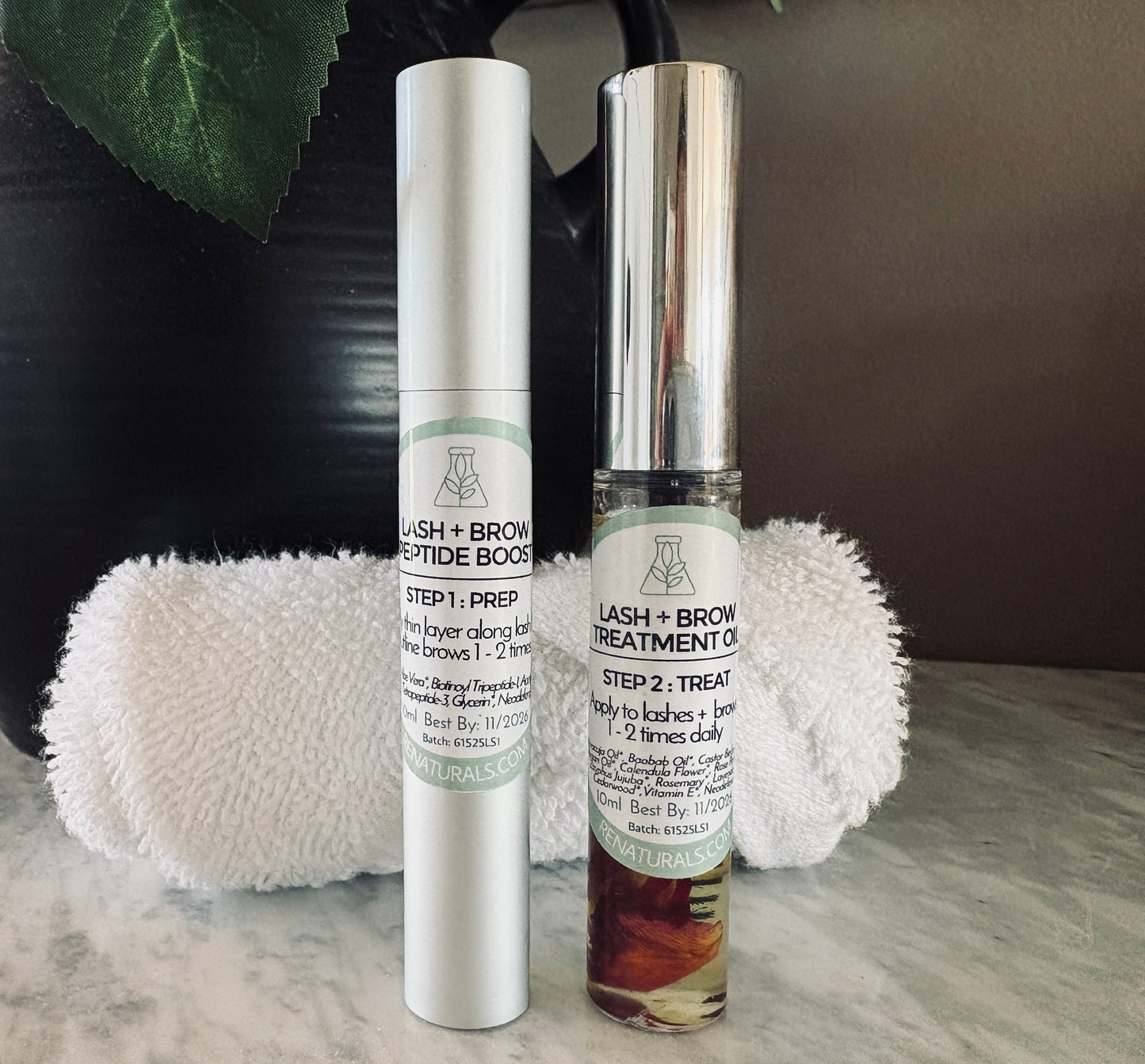 Peptide Lash + Brow Serum Treatment Set