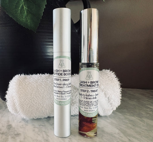 Peptide Lash + Brow Serum Treatment Set
