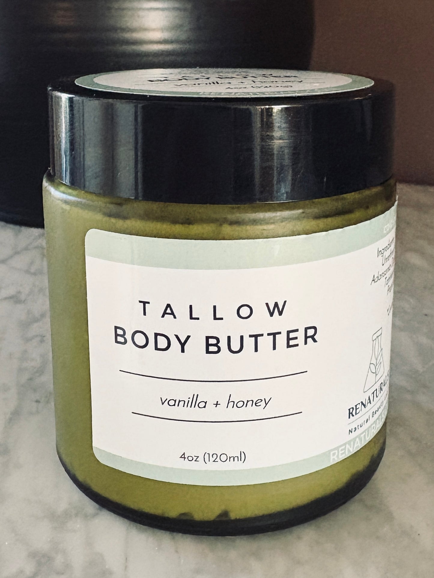 Vanilla Honey + Tallow Body Butter