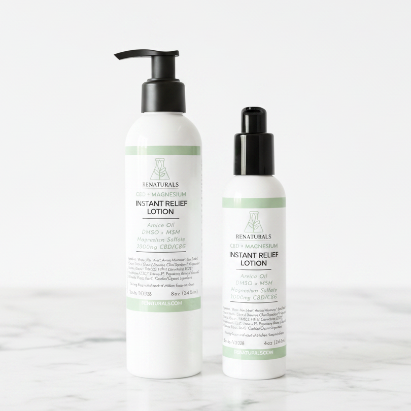 Ultra Relief Lotion - Magnesium, DMSO, MSM, Arnica, Instant Relief