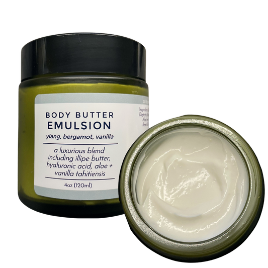 Ylang, Bergamot + Vanille Body Butter Emulsion