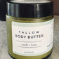 Vanilla Honey + Tallow Body Butter