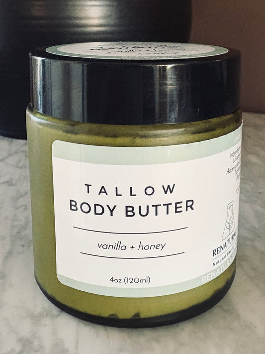 Vanilla Honey + Tallow Body Butter