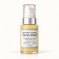 RENATURALS Restructuring Facial Serum, 1 oz, in a frosted bottle with a white pump, matte silver collar and clear cap.