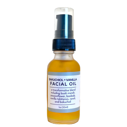 Bakuchoil + Vanilla Facial Oil